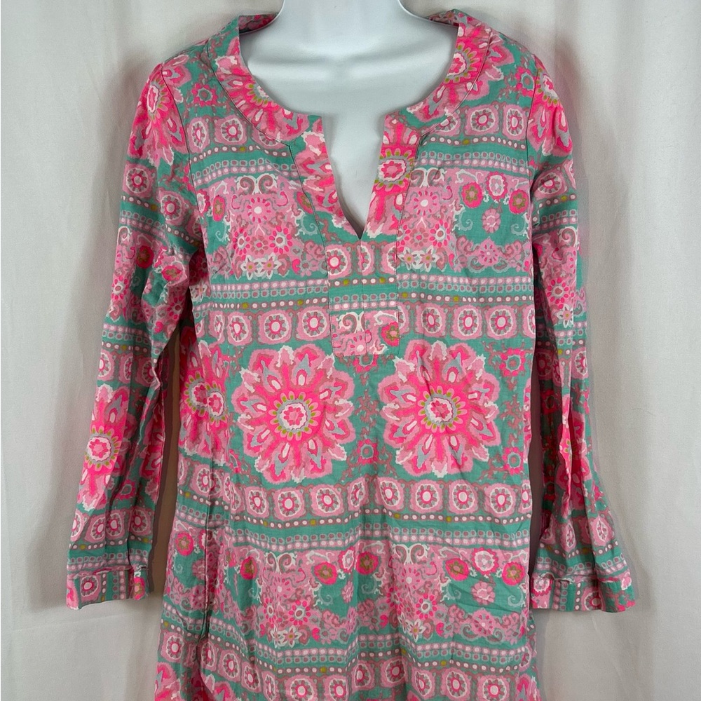 Vineyard Vines Cotton Y-neck tunic S
